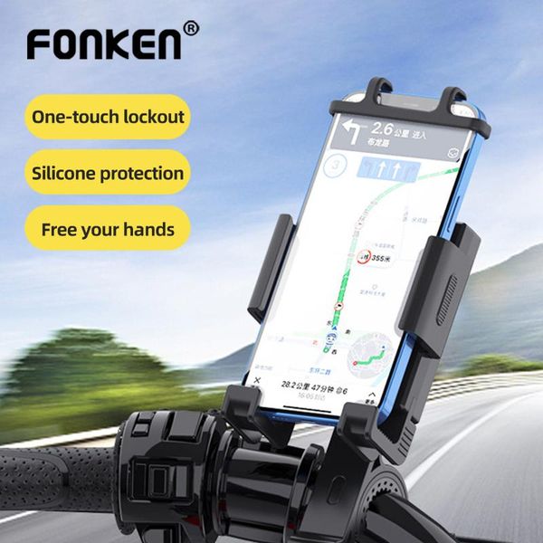 cell phone mounts & holders fonken universal bycicle mount gps navigation holder shockproof motocycle handbar clip bike stand
cell phone mounts & holders fonken universal bycicle mount gps navigation holder shockproof motocycle handbar clip bike stand