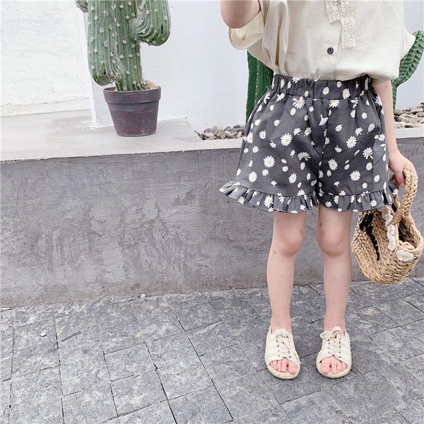 kids shorts children's clothing 2021 summer girls korean lacework chrysanthemum girl short pants, Black
kids shorts children's clothing 2021 summer girls korean lacework chrysanthemum girl short pants, Black