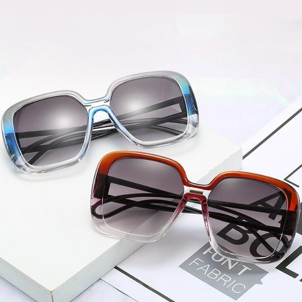 sunglasses fashion oversized square women vintage colorful lens eyewear men sun glasses shades uv400, White;black
sunglasses fashion oversized square women vintage colorful lens eyewear men sun glasses shades uv400, White;black