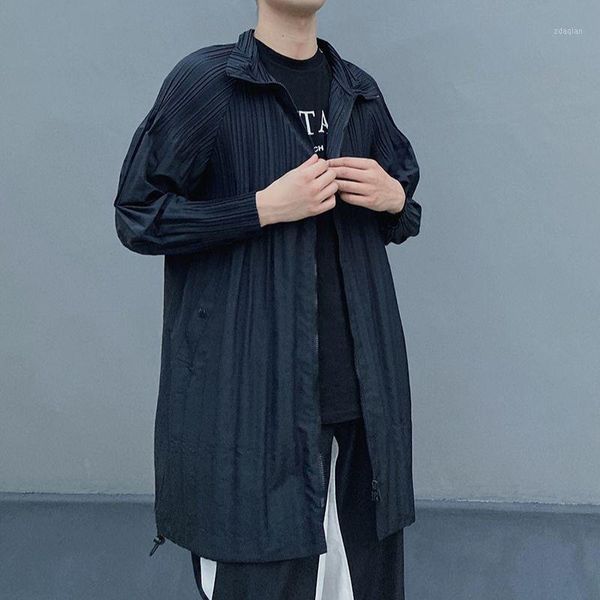 women's trench coats plus size coat for women & men 2021 autumn winter loose stretch miyake pleated turn down collar long sleeved zippe, Tan;black
women's trench coats plus size coat for women & men 2021 autumn winter loose stretch miyake pleated turn down collar long sleeved zippe, Tan;black
