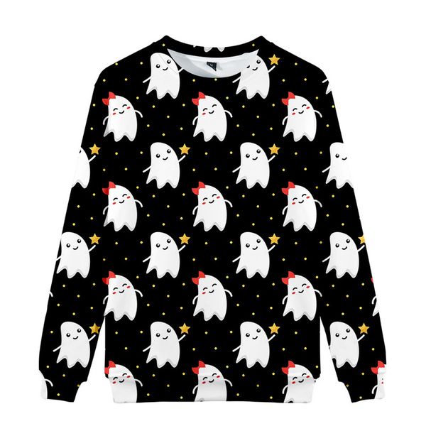 white ghost cartoon boy girl t-shirt 3d printing animal print t-shirt long-sleeved shirt color clothes children's top, Blue
white ghost cartoon boy girl t-shirt 3d printing animal print t-shirt long-sleeved shirt color clothes children's top, Blue