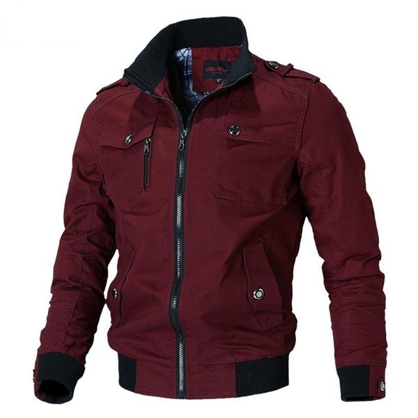 men's jackets fashion casual jacket windbreaker 2021 spring and autumn slim vertical military, Black;brown
men's jackets fashion casual jacket windbreaker 2021 spring and autumn slim vertical military, Black;brown
