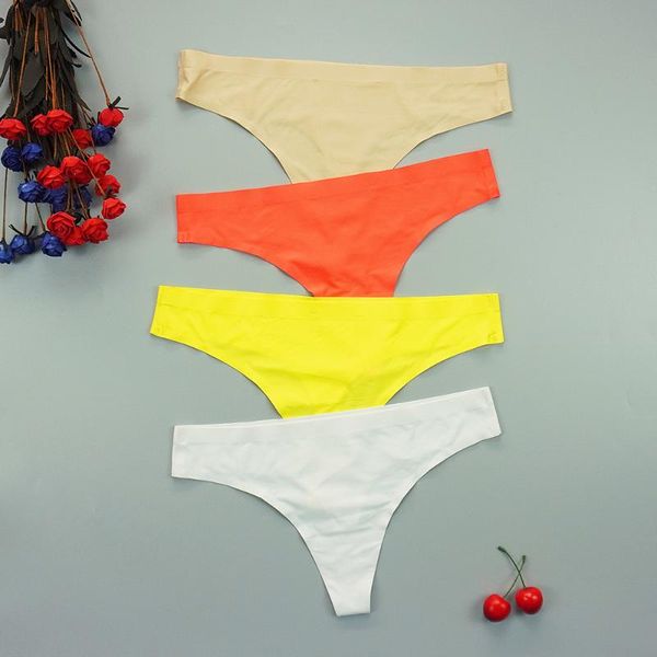 women's panties women seamless pack 6 thongs ice silk ladies underwear low rise g string solid sports intimate panty, Black;pink
women's panties women seamless pack 6 thongs ice silk ladies underwear low rise g string solid sports intimate panty, Black;pink