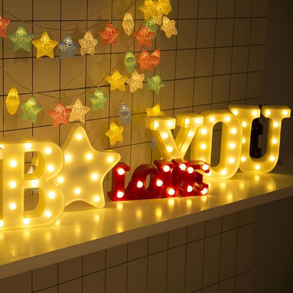 strings luminous creative diy alphabet letter led lights lamp decor battery night light party bedroom wedding birthday christmas
strings luminous creative diy alphabet letter led lights lamp decor battery night light party bedroom wedding birthday christmas