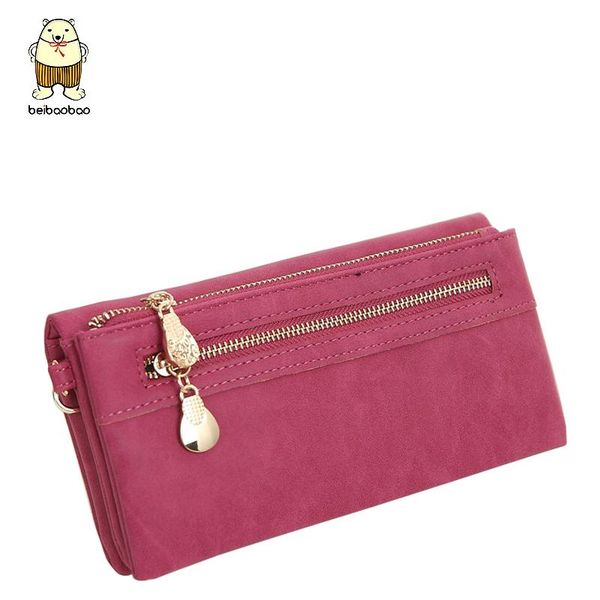 wallets beibaobao wallet for women pu leather purse brands dollar price female bag bolsas coin, Red;black
wallets beibaobao wallet for women pu leather purse brands dollar price female bag bolsas coin, Red;black