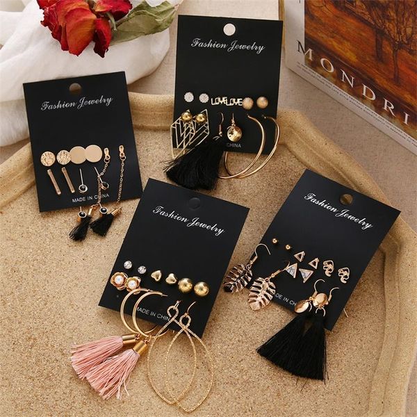 stud 2021 geometric crystal heart earrings women's set pearl for women bohemian fashion jewelry, Golden;silver
stud 2021 geometric crystal heart earrings women's set pearl for women bohemian fashion jewelry, Golden;silver