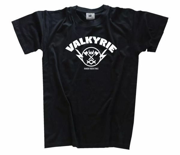 viking valkyrie viking german odin t-shirt s-3xl, White;black 
viking valkyrie viking german odin t-shirt s-3xl, White;black