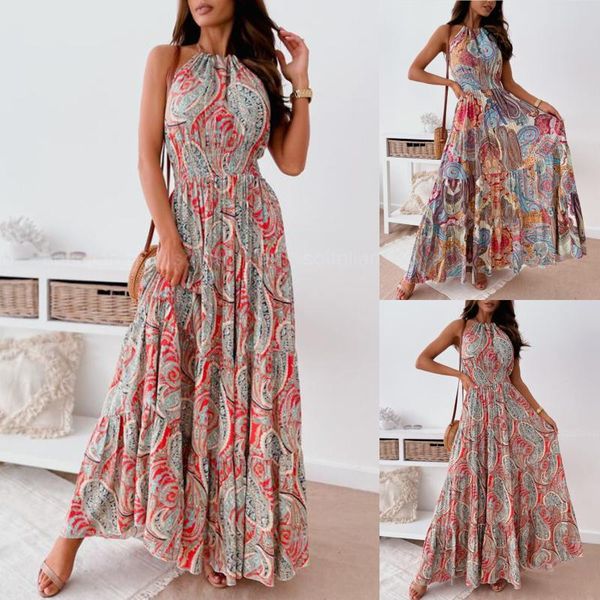 women's swimwear sundress for women sleeveless casual vintage high waist dresses round collar retro print female summer 2021 vestidos, White;black
women's swimwear sundress for women sleeveless casual vintage high waist dresses round collar retro print female summer 2021 vestidos, White;black