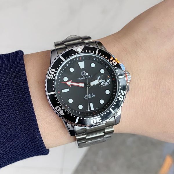 wristwatches pablo raez man luminous wristwatch quartz move luxury clock big brand stainles steel sport waterproof relogio masculino, Slivery;brown
wristwatches pablo raez man luminous wristwatch quartz move luxury clock big brand stainles steel sport waterproof relogio masculino, Slivery;brown