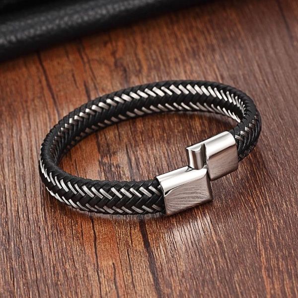 charm bracelets xqni cross braided bracelet black/steel clasp 6*12mm wrap for men stitching genuine leather pulsera hombre, Golden;silver
charm bracelets xqni cross braided bracelet black/steel clasp 6*12mm wrap for men stitching genuine leather pulsera hombre, Golden;silver