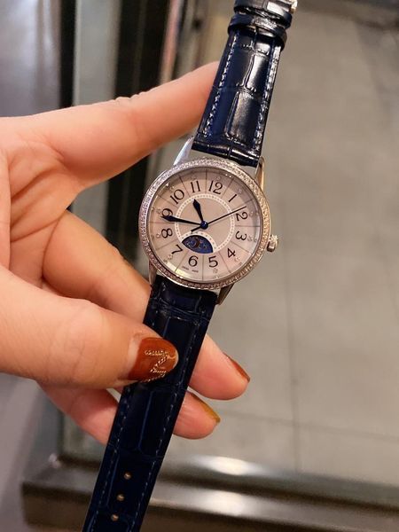 wristwatches romatic brand genuine leather lady watch sun moon turning luxury wrist 33mm pearl shell quartz wristwatch phase, Slivery;brown
wristwatches romatic brand genuine leather lady watch sun moon turning luxury wrist 33mm pearl shell quartz wristwatch phase, Slivery;brown