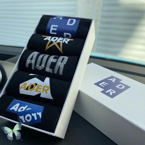 men's socks 5 pairs ader error low tube adererror gift with beautiful packaging box, Black
men's socks 5 pairs ader error low tube adererror gift with beautiful packaging box, Black