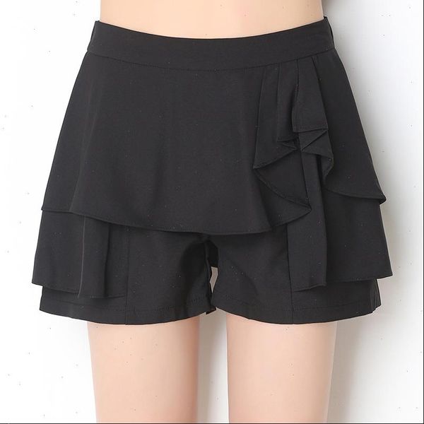 womens shorts chiffon summer loose female high waist bohemian ruffles casual skirts candy color wide leg trousers s 4xl, White;black
womens shorts chiffon summer loose female high waist bohemian ruffles casual skirts candy color wide leg trousers s 4xl, White;black