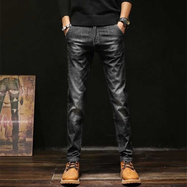 spring new arrival stretch jeans men pants 210320, Blue