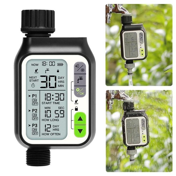 garden water timer ball valve automatic electronic rain sensor lcd screen timing watering irrigation controller system equipments
garden water timer ball valve automatic electronic rain sensor lcd screen timing watering irrigation controller system equipments