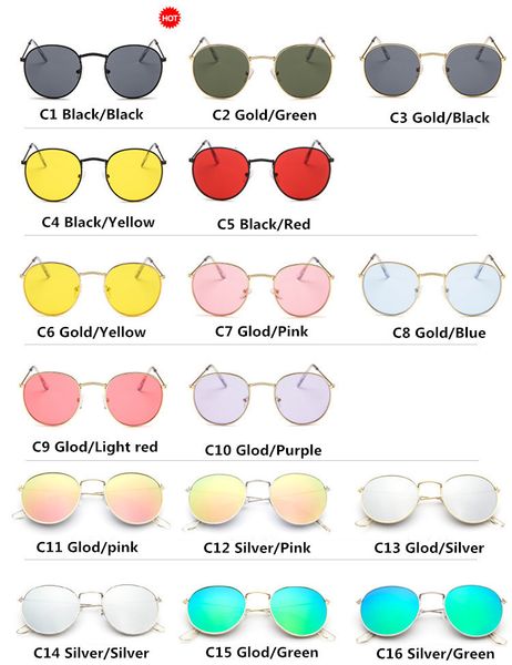 luxury designer sunglasses 2021 vintage mirror brand designer women/men classic round outdoor sun glasses uv400 oculos de sol gafas 0622, White;black
luxury designer sunglasses 2021 vintage mirror brand designer women/men classic round outdoor sun glasses uv400 oculos de sol gafas 0622, White;black