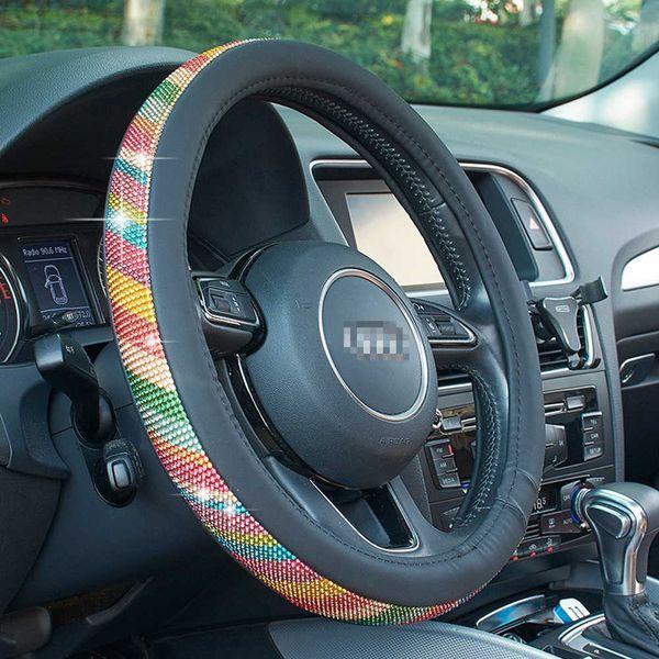 aumohall colorful national style steering wheel cover bling crystal car van accessories decor universal for 37 to 38 cm
aumohall colorful national style steering wheel cover bling crystal car van accessories decor universal for 37 to 38 cm