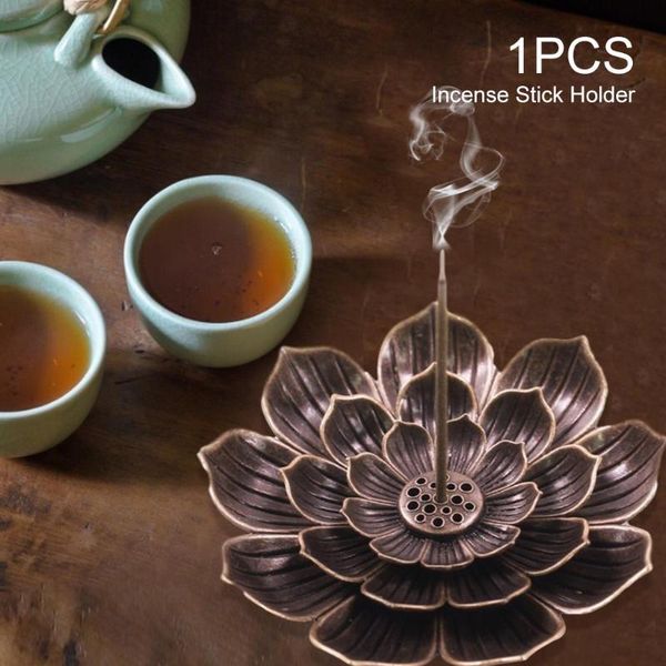 antique porous lotus incense stick zinc alloy holder buddhism censer burner ash catchers shape fragrance lamps
antique porous lotus incense stick zinc alloy holder buddhism censer burner ash catchers shape fragrance lamps