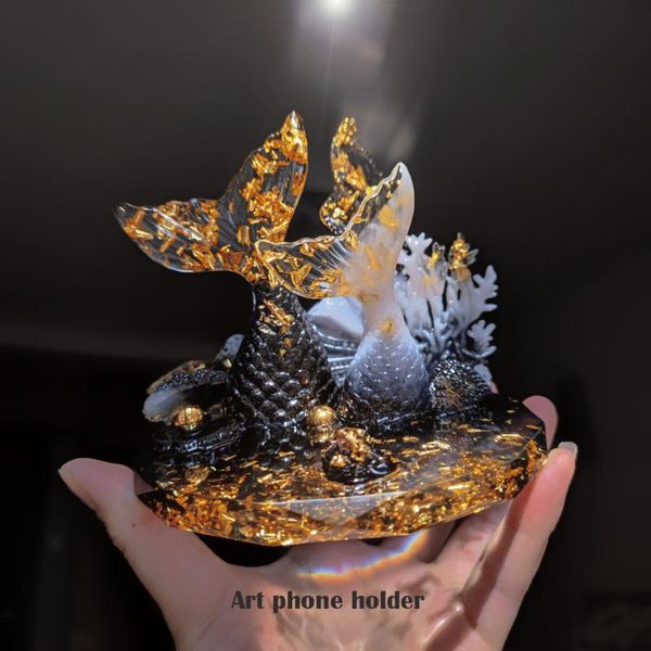 creativity art phone holder resin creative deskdecoration shiny mermaid for 12 pro noto 10s cell mounts & holders
creativity art phone holder resin creative deskdecoration shiny mermaid for 12 pro noto 10s cell mounts & holders