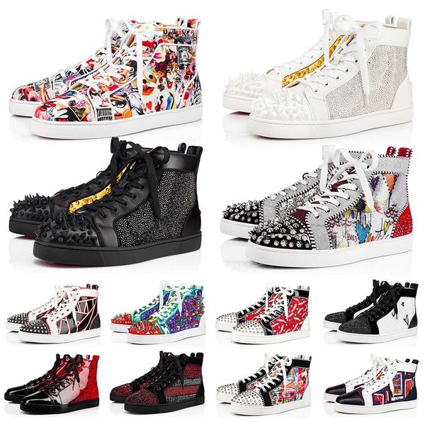 brand discount red luxurys designers shoes party leather suede lovers wedding business casual men women platform sneakers trainers, Black
brand discount red luxurys designers shoes party leather suede lovers wedding business casual men women platform sneakers trainers, Black