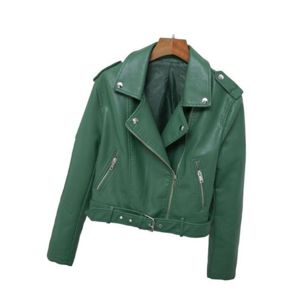 women's leather & faux 2021 spring women fashion pu biker jackets coat outwear r778, Black
women's leather & faux 2021 spring women fashion pu biker jackets coat outwear r778, Black