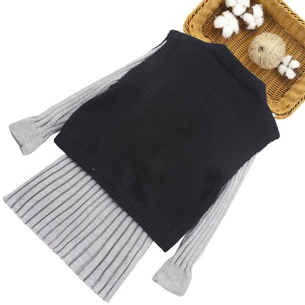 girls knitted clothes striped dress + vest costume for girls thick warm sweater clothes girl autumn winter childrens clothes, Red;yellow
girls knitted clothes striped dress + vest costume for girls thick warm sweater clothes girl autumn winter childrens clothes, Red;yellow