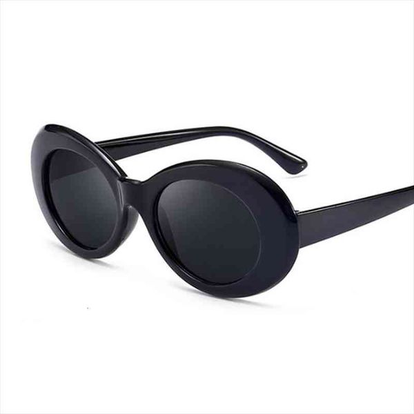 vintage oval round sunglasses women brand designer sunglasses female male black white mirror kurt cobain glasses oculos de sol, White;black
vintage oval round sunglasses women brand designer sunglasses female male black white mirror kurt cobain glasses oculos de sol, White;black