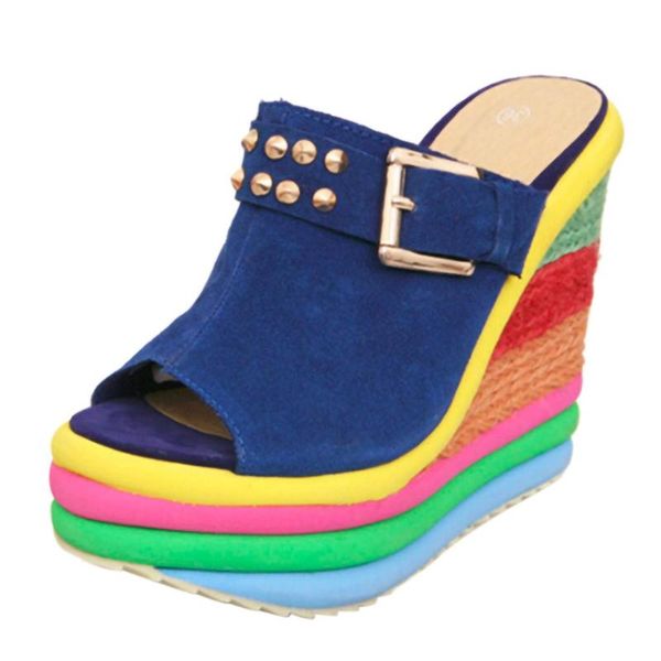 sandals 2021 women's fashion ladies non-slip wedges high multicolor patchwork peep toe roman heels shoes #1221, Black
sandals 2021 women's fashion ladies non-slip wedges high multicolor patchwork peep toe roman heels shoes #1221, Black
