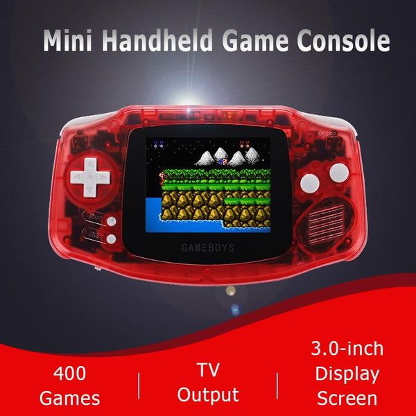 retro game console mini handheld player built-in 400 support double portable players
retro game console mini handheld player built-in 400 support double portable players
