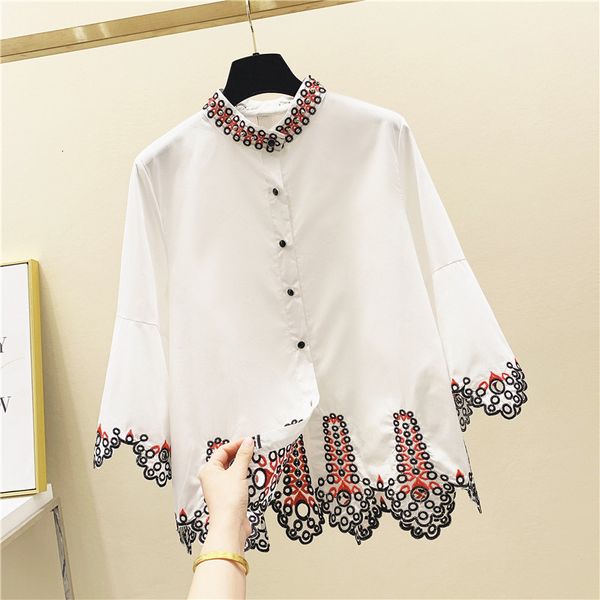 blouses spring loose-fit ruffle fashion embroidered bell-sleeve blouses doll shirt girls ladies white blouse women
blouses spring loose-fit ruffle fashion embroidered bell-sleeve blouses doll shirt girls ladies white blouse women