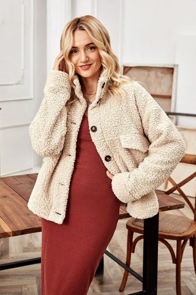 women's wool & blends fall/winter warm straight coat double-sided lamb stand collar western loose singlebreasted casual fashion lady, Black
women's wool & blends fall/winter warm straight coat double-sided lamb stand collar western loose singlebreasted casual fashion lady, Black