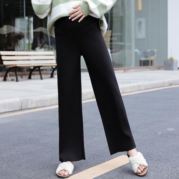 maternity bottoms pregnant women wide leg pants autumn and winter korean version of the loose straight casual knit stomach lift, White
maternity bottoms pregnant women wide leg pants autumn and winter korean version of the loose straight casual knit stomach lift, White