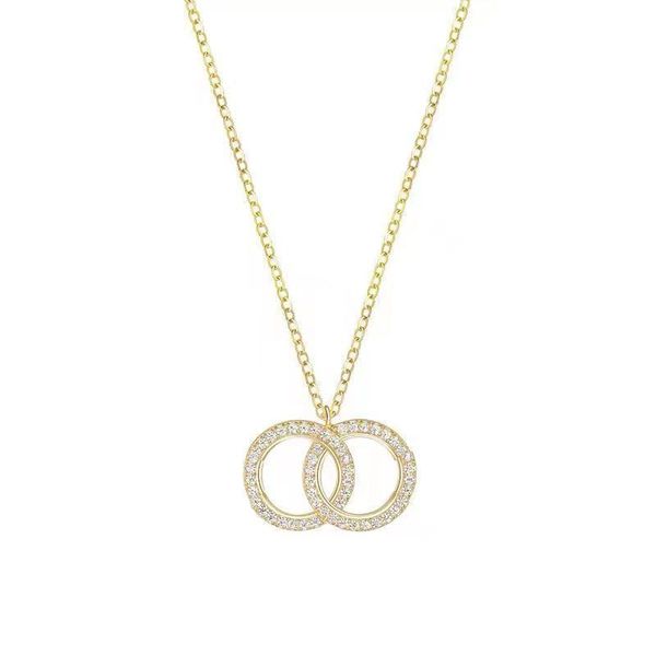luxurys designers pendant necklace luxury woman's jewely double circle logo three color gift classic necklaces good nice, Silver
luxurys designers pendant necklace luxury woman's jewely double circle logo three color gift classic necklaces good nice, Silver