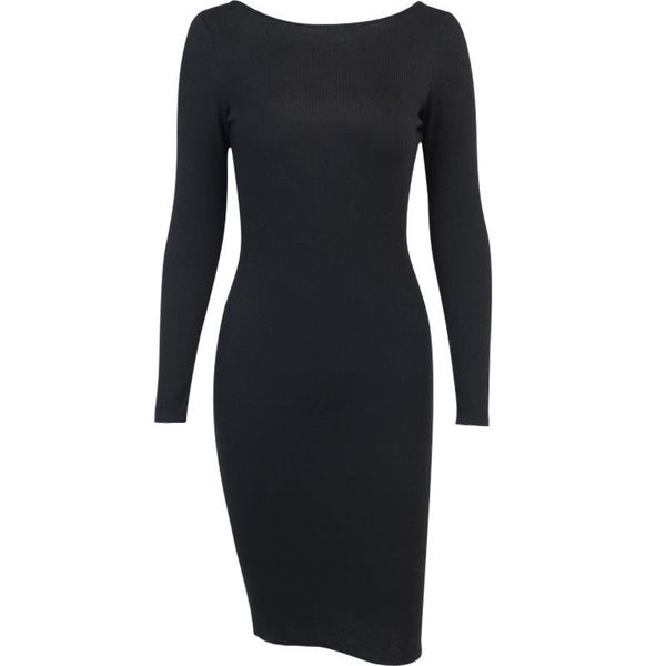 casual dresses 2021 autumn and winter women's tide long-sleeved temperament skirt round neck fashion chain backless slim women dress, Black;gray
casual dresses 2021 autumn and winter women's tide long-sleeved temperament skirt round neck fashion chain backless slim women dress, Black;gray