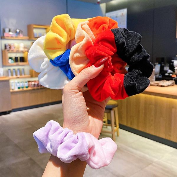 autumn and winter women girls sweet soft velvet scrunchies rubber bands lady colors elastic hair female accessories
autumn and winter women girls sweet soft velvet scrunchies rubber bands lady colors elastic hair female accessories