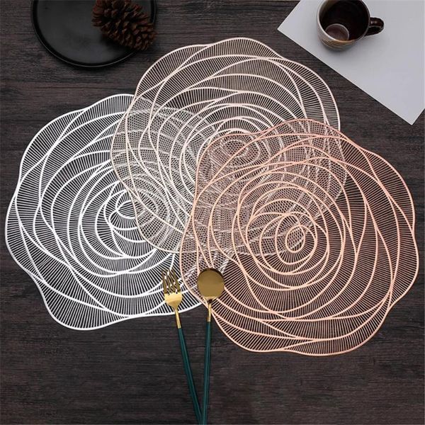 mats & pads snowflake hollow pvc bronzing placemat for dinner table mat coffee tables tableware christmas decoration kitchen accessories
mats & pads snowflake hollow pvc bronzing placemat for dinner table mat coffee tables tableware christmas decoration kitchen accessories