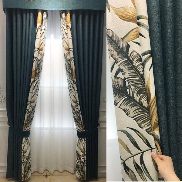 american country thick jacquard blackout curtains for living room bedroom retro curtain & drapes
american country thick jacquard blackout curtains for living room bedroom retro curtain & drapes