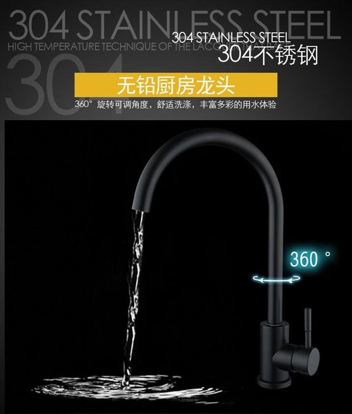 black faucet stainless steel paint faucet bathroom basin faucets blacked cold mixer tap single hole kitchen accessories
black faucet stainless steel paint faucet bathroom basin faucets blacked cold mixer tap single hole kitchen accessories