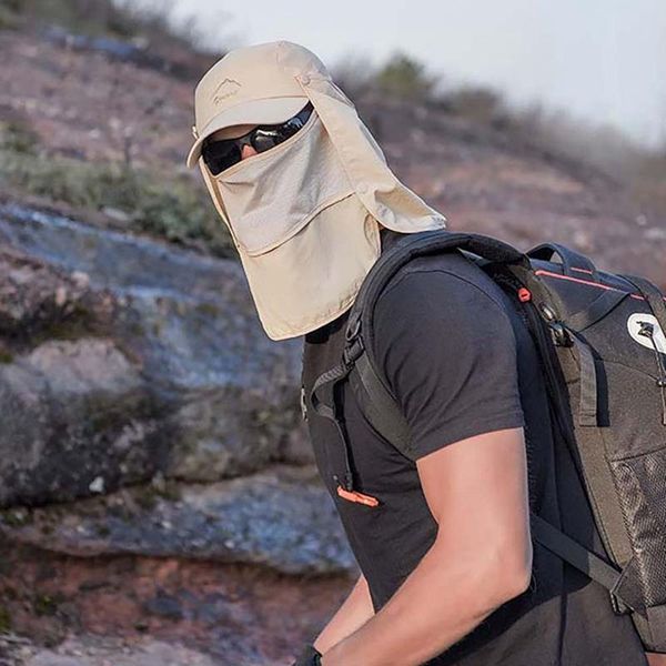 ear neck cover flap caps quick dry 360 degree protection sunshade breathable water resistant785k outdoor hats, Black;white
ear neck cover flap caps quick dry 360 degree protection sunshade breathable water resistant785k outdoor hats, Black;white