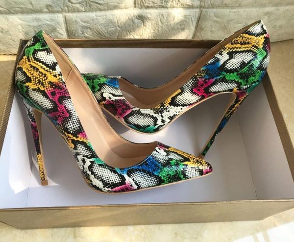 dress shoes 2021 europe pointed toe snake pattern fine high heels 12cm women pumps super, Black
dress shoes 2021 europe pointed toe snake pattern fine high heels 12cm women pumps super, Black