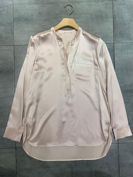 women's blouses & shirts fashion 2021 ladies long sleeve satin silk shirt 0308, White
women's blouses & shirts fashion 2021 ladies long sleeve satin silk shirt 0308, White
