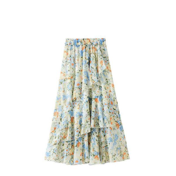 skirts floral chiffon skirt women summer long irregular fishtail ruffle printed cake femme, Black
skirts floral chiffon skirt women summer long irregular fishtail ruffle printed cake femme, Black