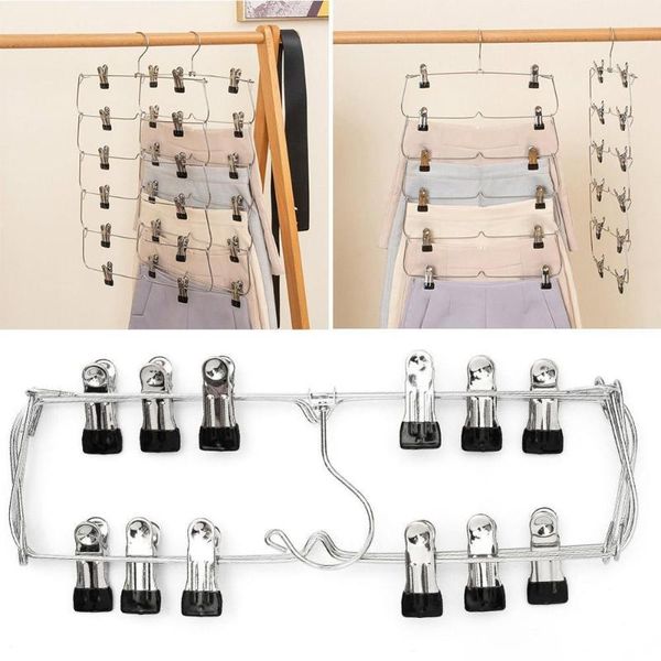 multilayer clothes hangers with 12 clips clothing wardrobe rack holder folding skirt metal storage drying z2z1 & racks
multilayer clothes hangers with 12 clips clothing wardrobe rack holder folding skirt metal storage drying z2z1 & racks