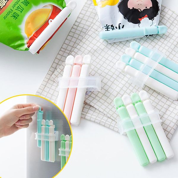 KitchenAce 4pcs/set Plastic Bag Snack Storage Clip Kitchen Gadgets & Tools Vacuum Sealing Clamp Accessories Clips
KitchenAce 4pcs/set Plastic Bag Snack Storage Clip Kitchen Gadgets & Tools Vacuum Sealing Clamp Accessories Clips