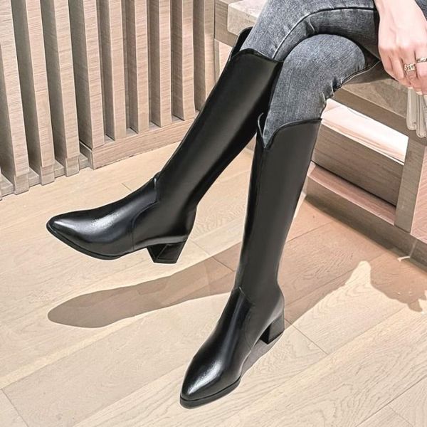 boots pointy boot female shoes zipper thigh high heels pointe ladies med leather autumn over-the-knee stiletto rubber l, Black
boots pointy boot female shoes zipper thigh high heels pointe ladies med leather autumn over-the-knee stiletto rubber l, Black