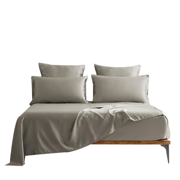 sheets & sets 4/6pcs wash silk pure satin bedding set flat/fitted sheet cases with 2 square covers king size
sheets & sets 4/6pcs wash silk pure satin bedding set flat/fitted sheet cases with 2 square covers king size