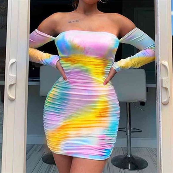 lady fashion colorful print tube bodycon backless dress off-shoulder long sleeve folds party mini bandage vestidos 210517, Black;gray
lady fashion colorful print tube bodycon backless dress off-shoulder long sleeve folds party mini bandage vestidos 210517, Black;gray