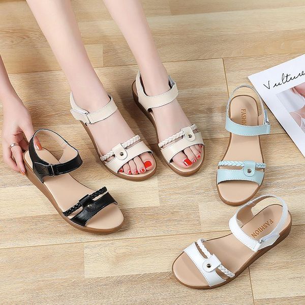 sandals simple breathable women split leather solid colors house street casual shoes lightweight comfort fast, Black
sandals simple breathable women split leather solid colors house street casual shoes lightweight comfort fast, Black