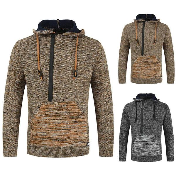 men's sweaters men hooded hoodie winter long sleeve knitted sweater casual pullover jumper, White;black
men's sweaters men hooded hoodie winter long sleeve knitted sweater casual pullover jumper, White;black
