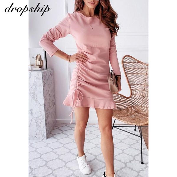 ruched bodycon dress pink mini summer dresses for women long sleeve o neck woman 2021 casual party sexy, Black;gray
ruched bodycon dress pink mini summer dresses for women long sleeve o neck woman 2021 casual party sexy, Black;gray